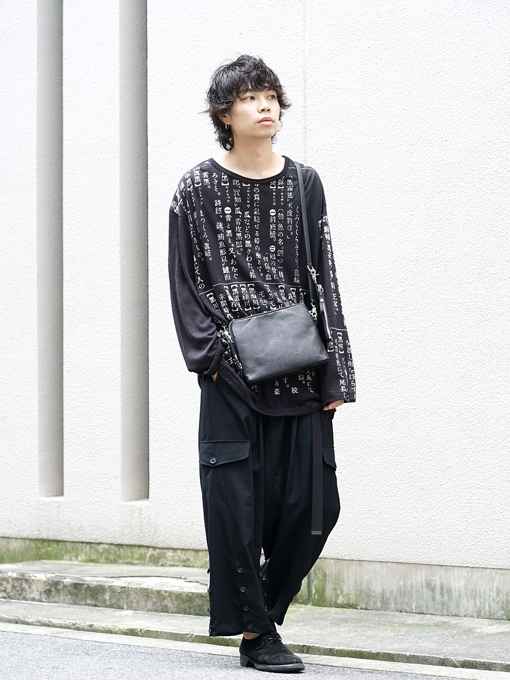 Yohji Yamamoto 19-20AW Dictionary print Style - 4-001