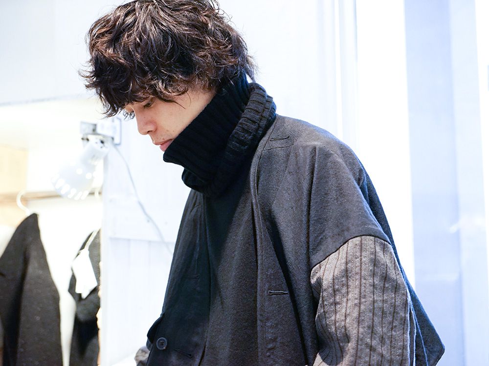 ZIGGY CHEN  2way Baby Cashmere Pullover Knit Style - 2-004