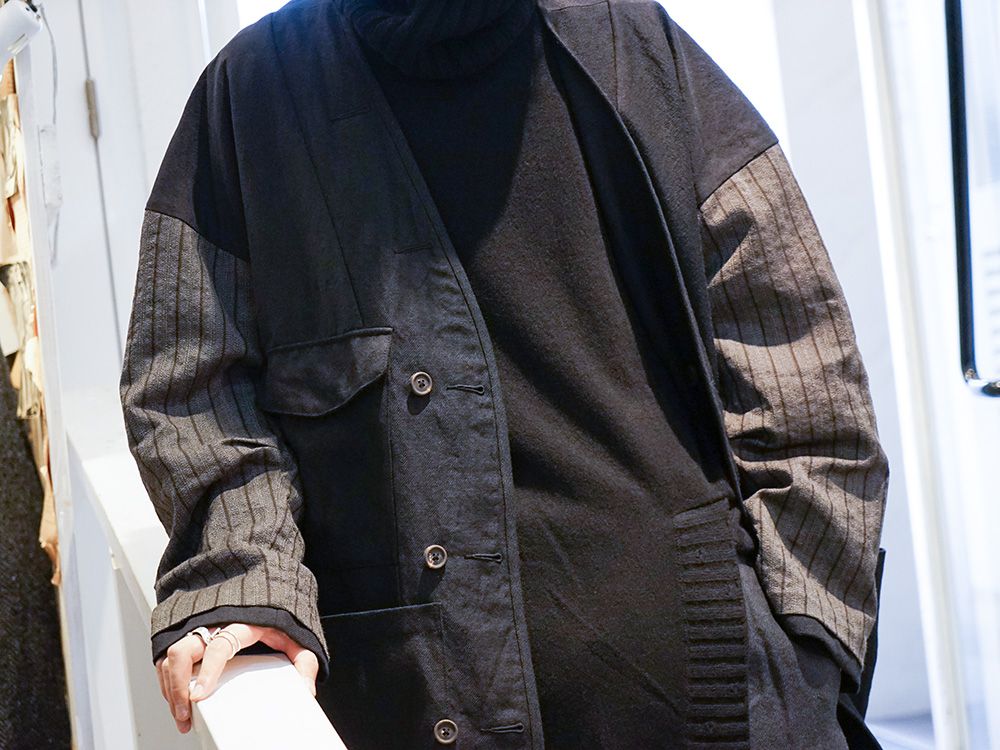 ZIGGY CHEN  2way Baby Cashmere Pullover Knit Style - 2-006