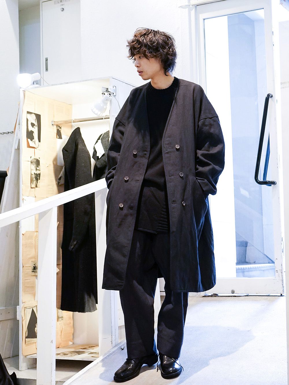 wjk two way cotton trench coat size sgenkiyamada1 - トレンチコート