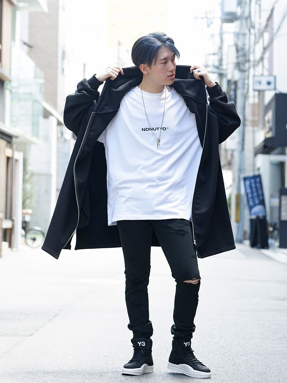 NIL DUE / NIL UN TOKYO 19AW ICON HOODIE styling!! - FASCINATE BLOG