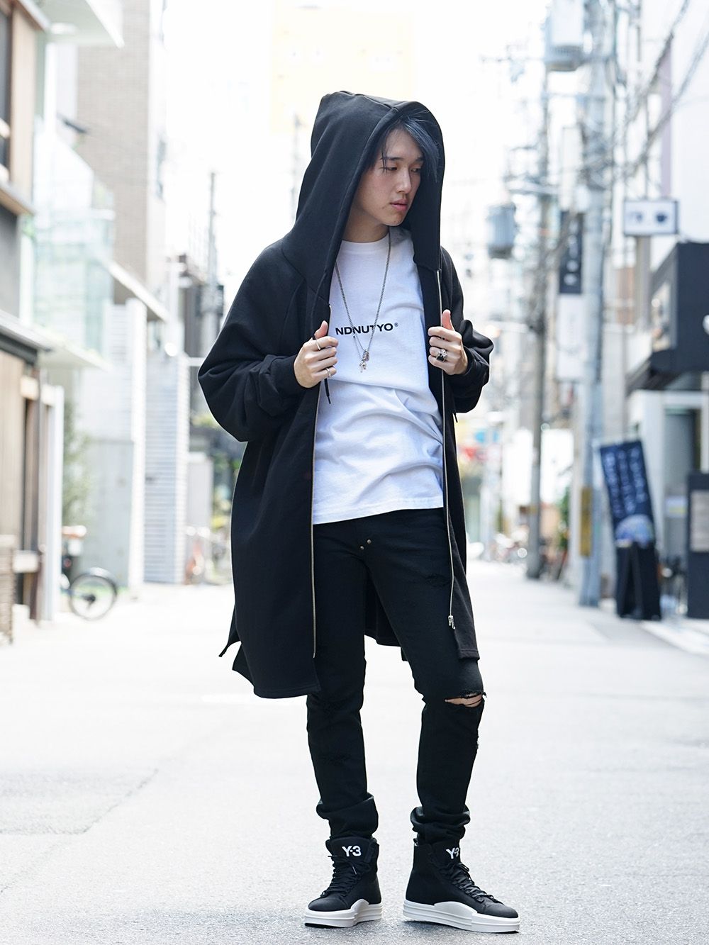 NIL DUE / NIL UN TOKYO 19AW ICON HOODIE styling!! - FASCINATE BLOG