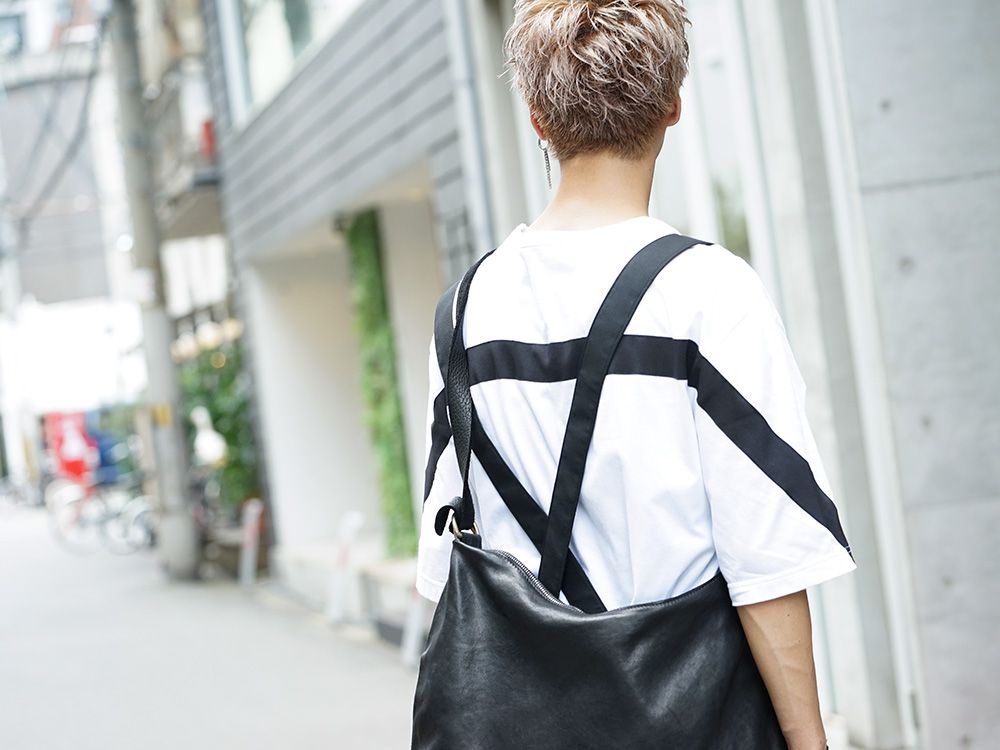 Ground Y 19AW Monotone Suspenderpants styling !! - 2-003