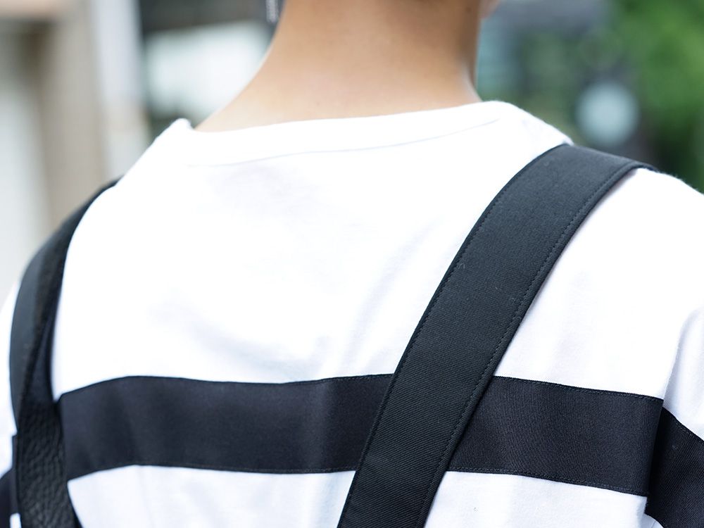 Ground Y 19AW Monotone Suspenderpants styling !! - 2-004