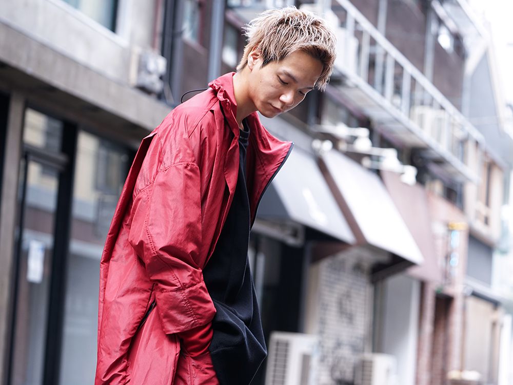NILøS 19AW OVERTUCK RED SET UP STYLE!! - 2-003
