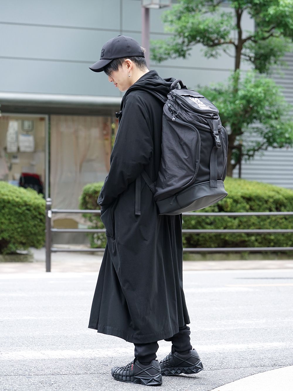 Ground Y × Y-3 MIX sporty monotone styling!! - 1-002