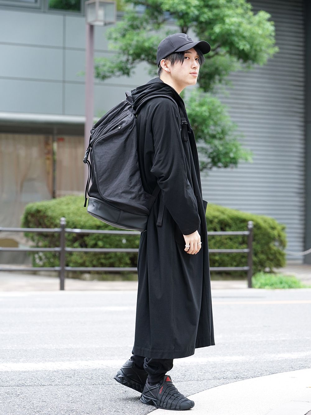 Ground Y × Y-3 MIX sporty monotone styling!! - 1-003