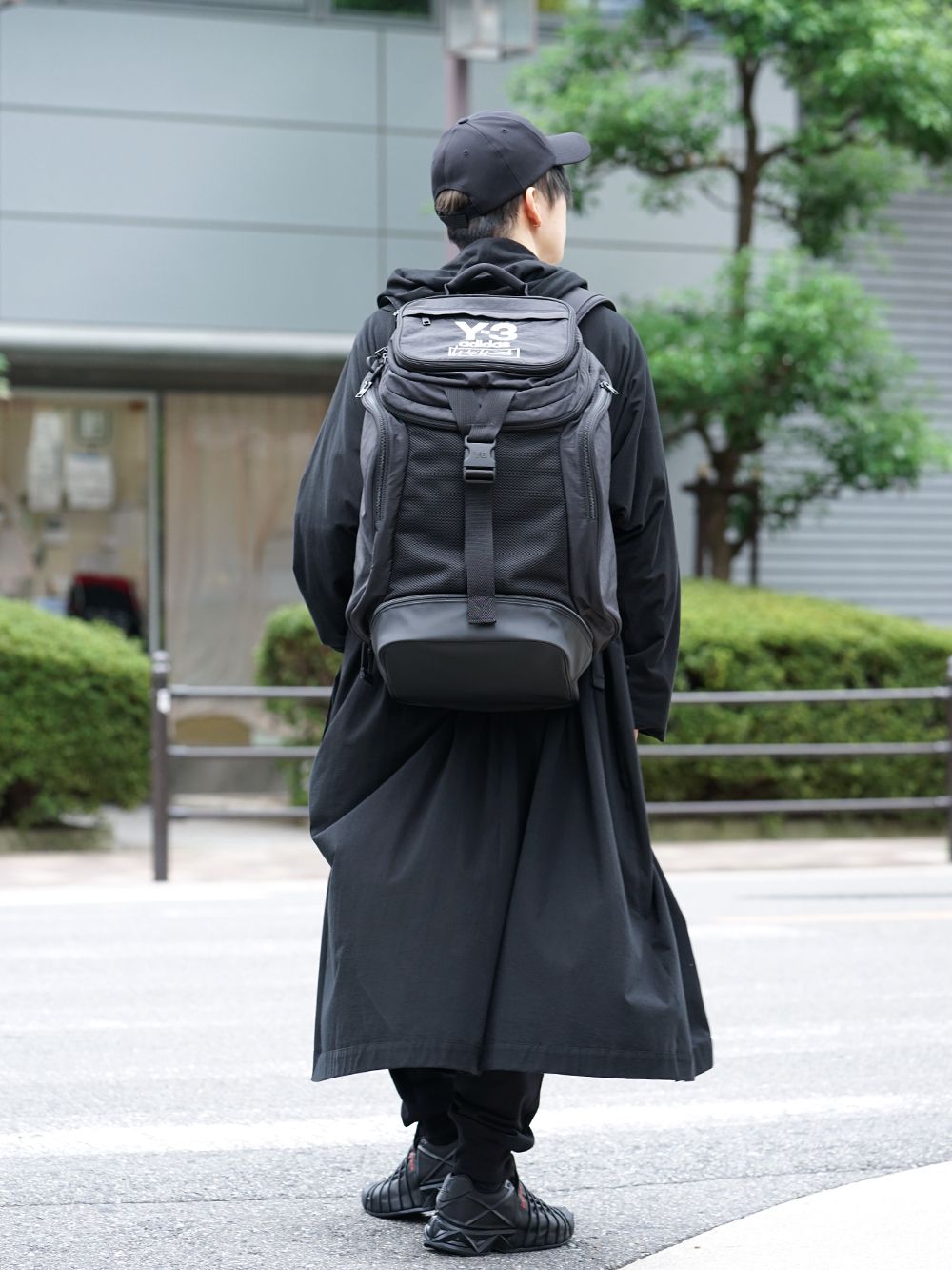 Ground Y × Y-3 MIX sporty monotone styling!! - 1-004