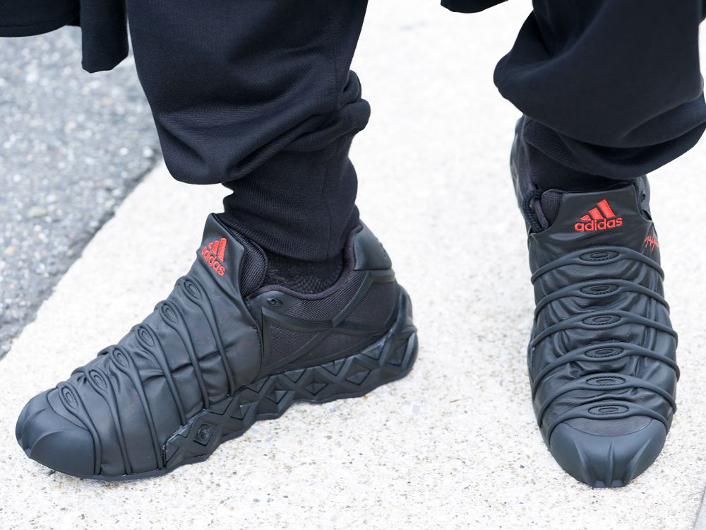 Ground Y × Y-3 MIX sporty monotone styling!! - 3-004