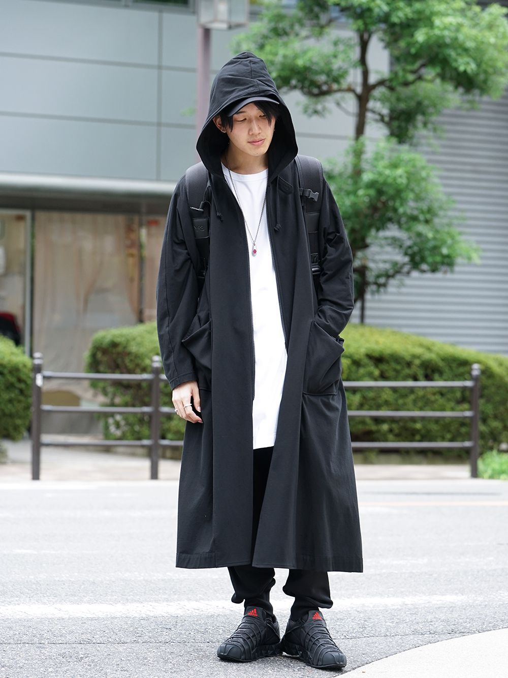 Ground Y × Y-3 MIX sporty monotone styling!! - 4-001