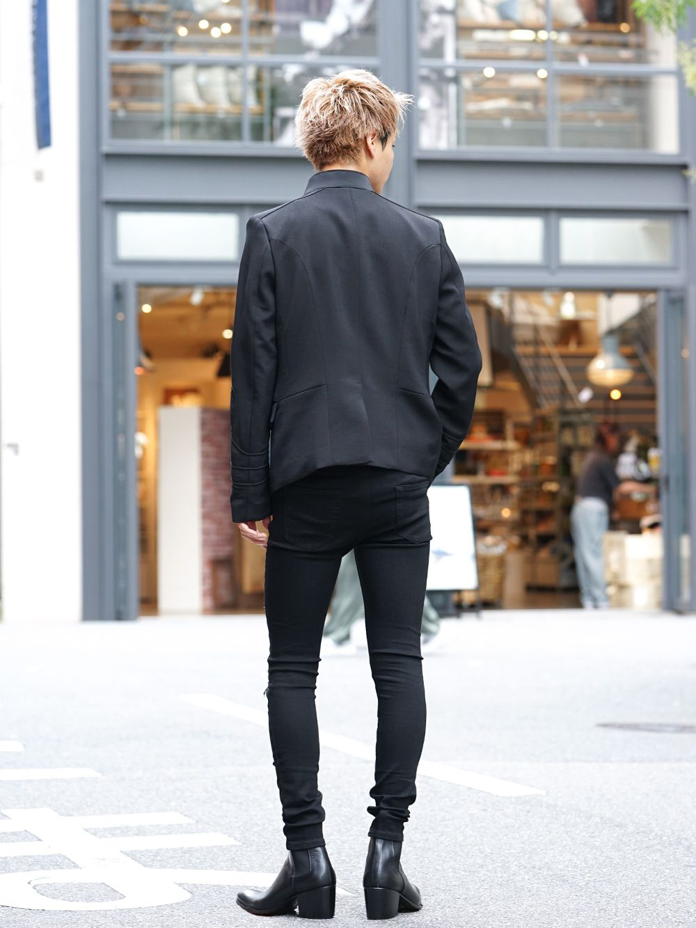 GalaabenD 19AW Napoleon Jacket Slim Black Styling !! - 1-003