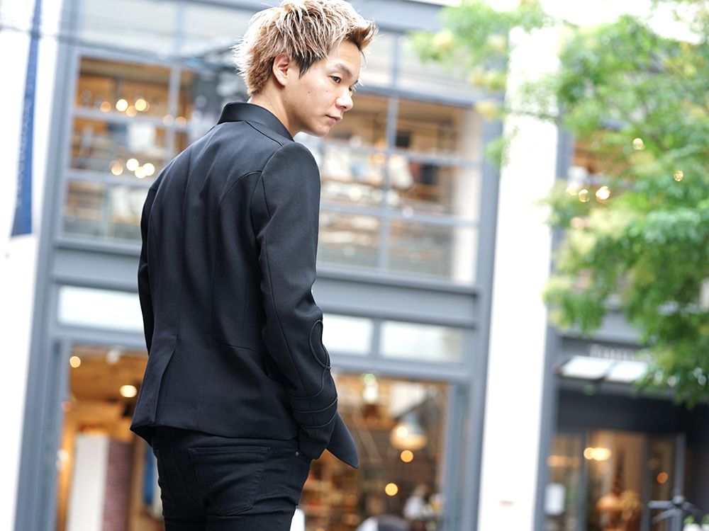 GalaabenD 19AW Napoleon Jacket Slim Black Styling !! - 2-002