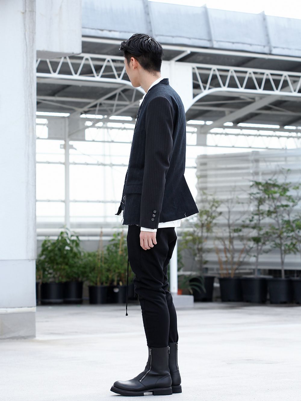 .LOGY kyoto 19-20AW The Viridi-anne Random Stripe Jacket STYLE!! - 1-002