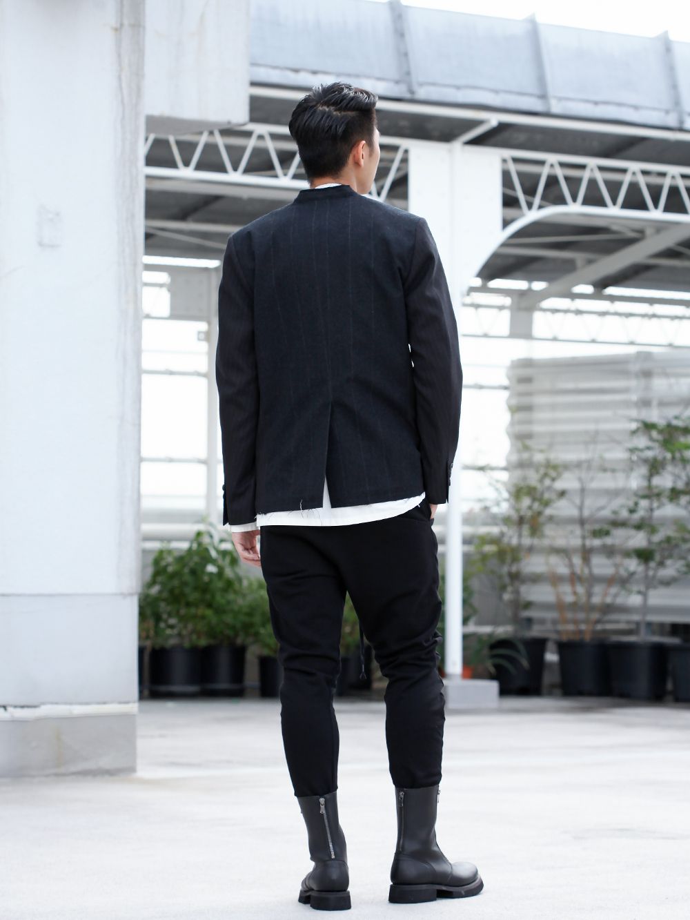 .LOGY kyoto 19-20AW The Viridi-anne Random Stripe Jacket STYLE!! - 1-003