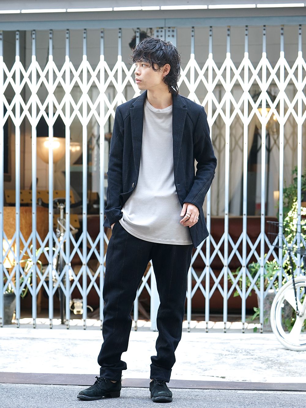 DEVOA 19-20AW Shetland Wool Linen Suit Style - 1-001