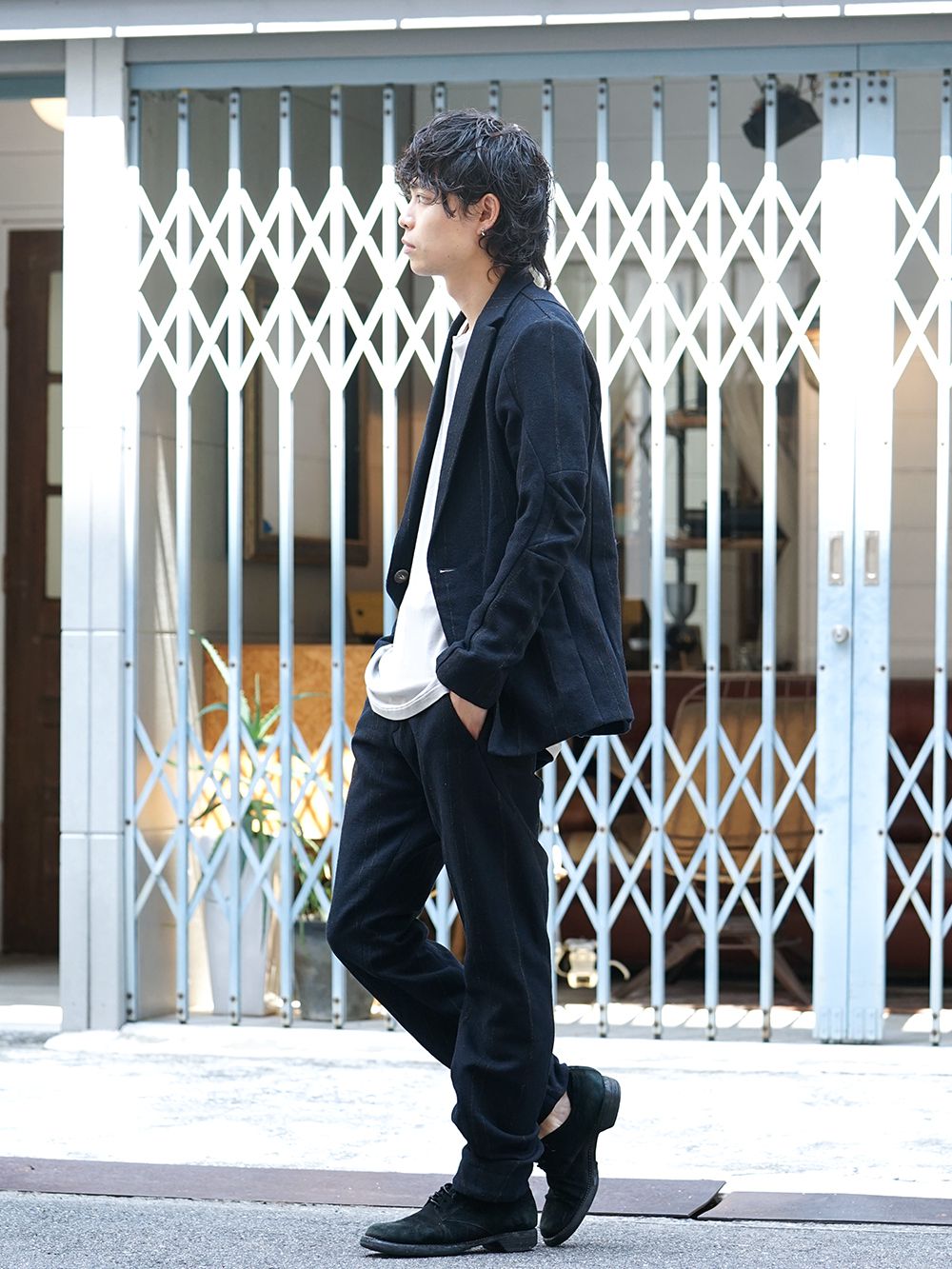 DEVOA 19-20AW Shetland Wool Linen Suit Style - 1-002