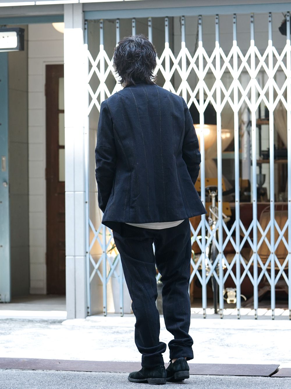 DEVOA 19-20AW Shetland Wool Linen Suit Style - 1-004