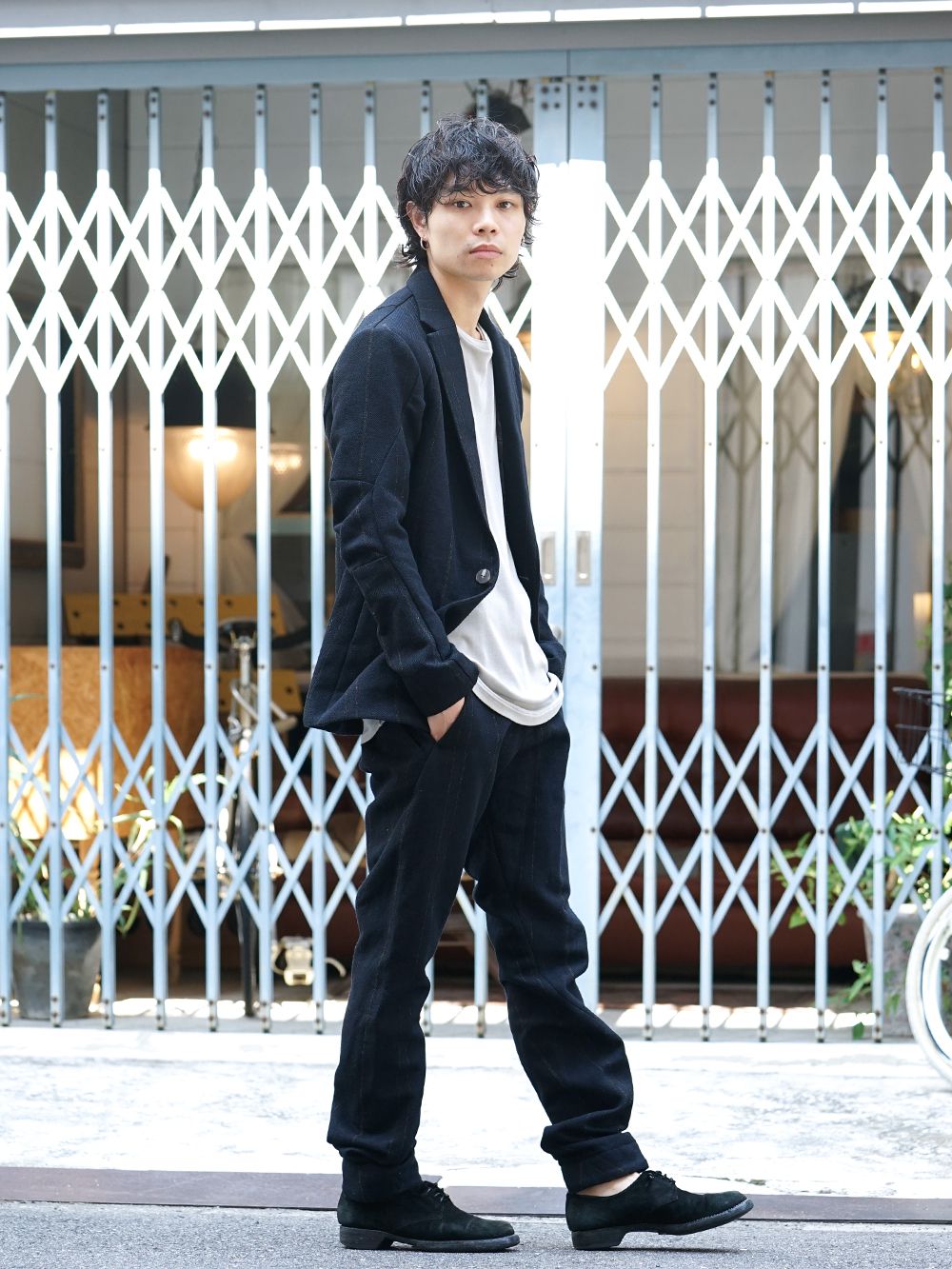 DEVOA 19-20AW Shetland Wool Linen Suit Style - 4-001