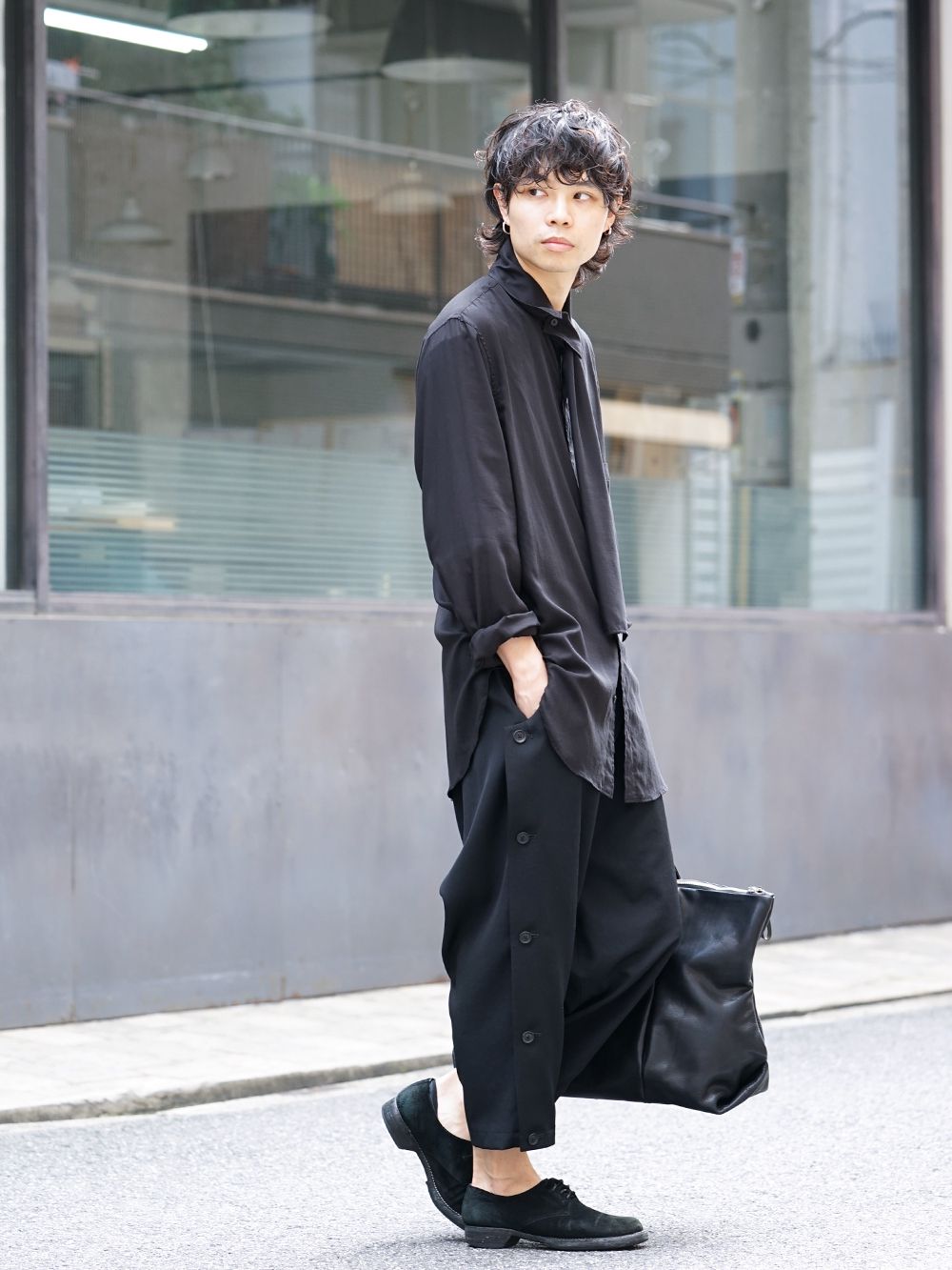 yohji yamamoto pour homme シワギャバ 紐パンヨウジヤマモト