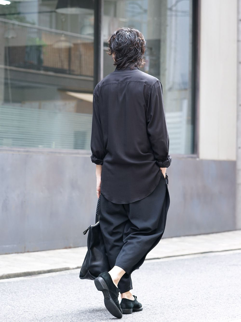 Yohji Yamamoto 19-20AW Scarf Collar Blouse Style - 1-004