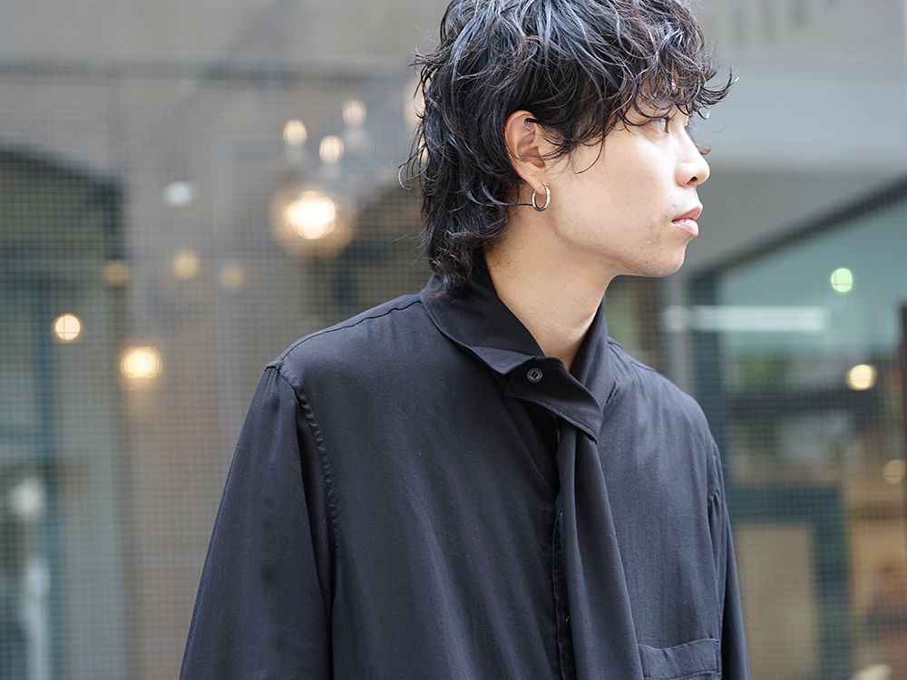 Yohji Yamamoto 19-20AW Scarf Collar Blouse Style - 2-002