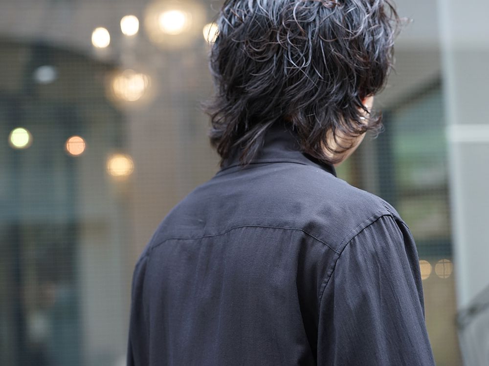 Yohji Yamamoto 19-20AW Scarf Collar Blouse Style - 2-006