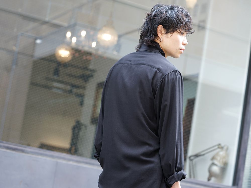 Yohji Yamamoto 19-20AW Scarf Collar Blouse Style - 2-006