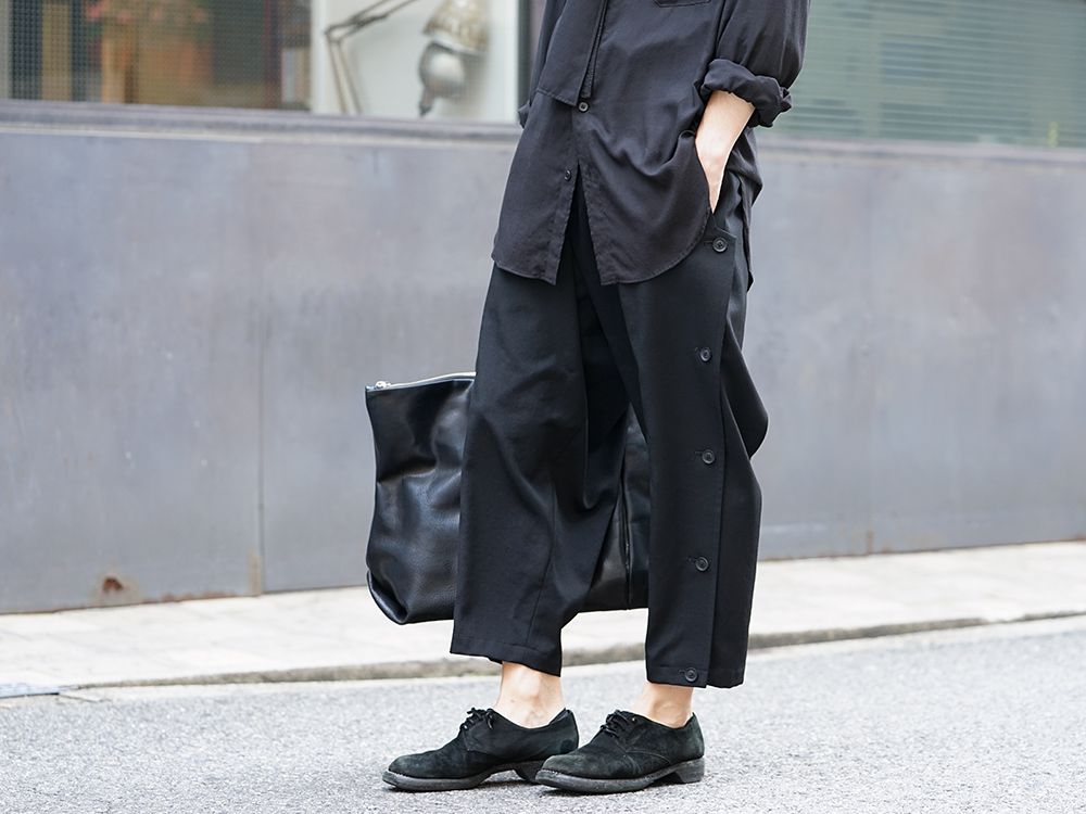 Yohji Yamamoto 19-20AW Scarf Collar Blouse Style - 3-002