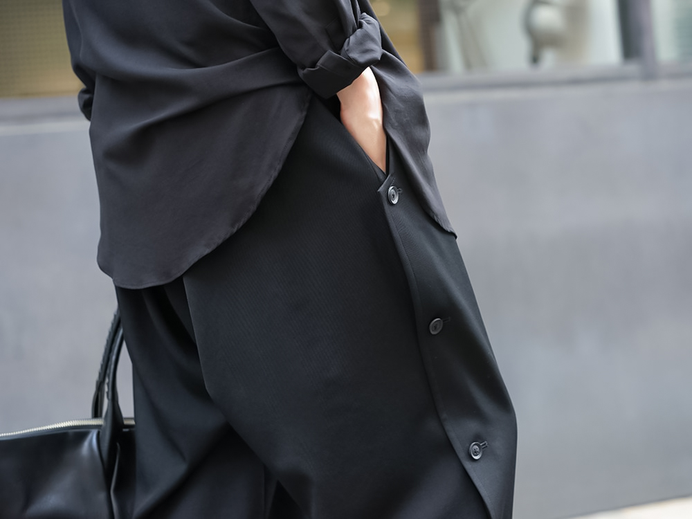 Yohji Yamamoto 19-20AW Scarf Collar Blouse Style - 3-005