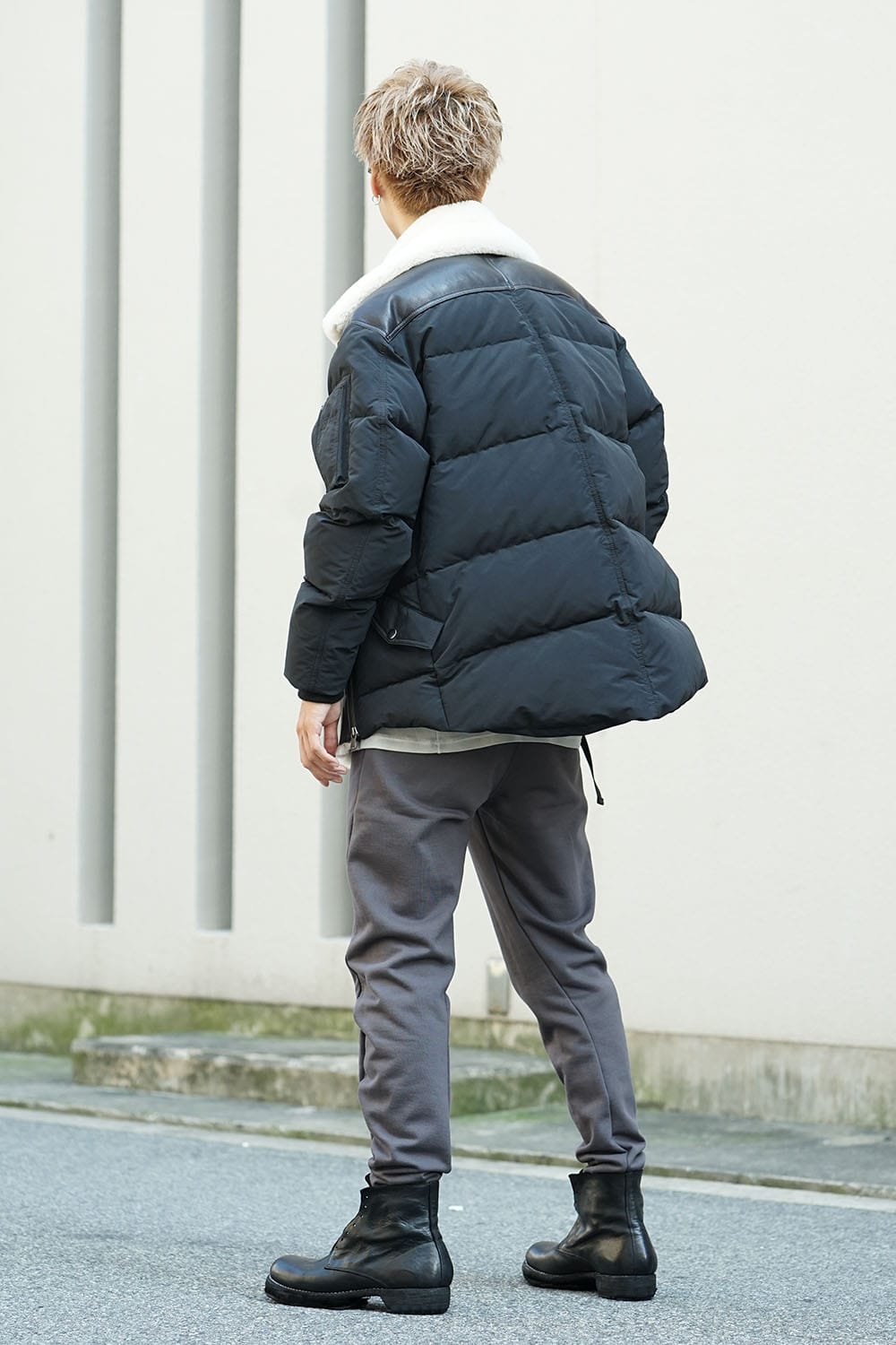 The Viridi-anne 19-20AW Black x Gray Coloring style - 1-004