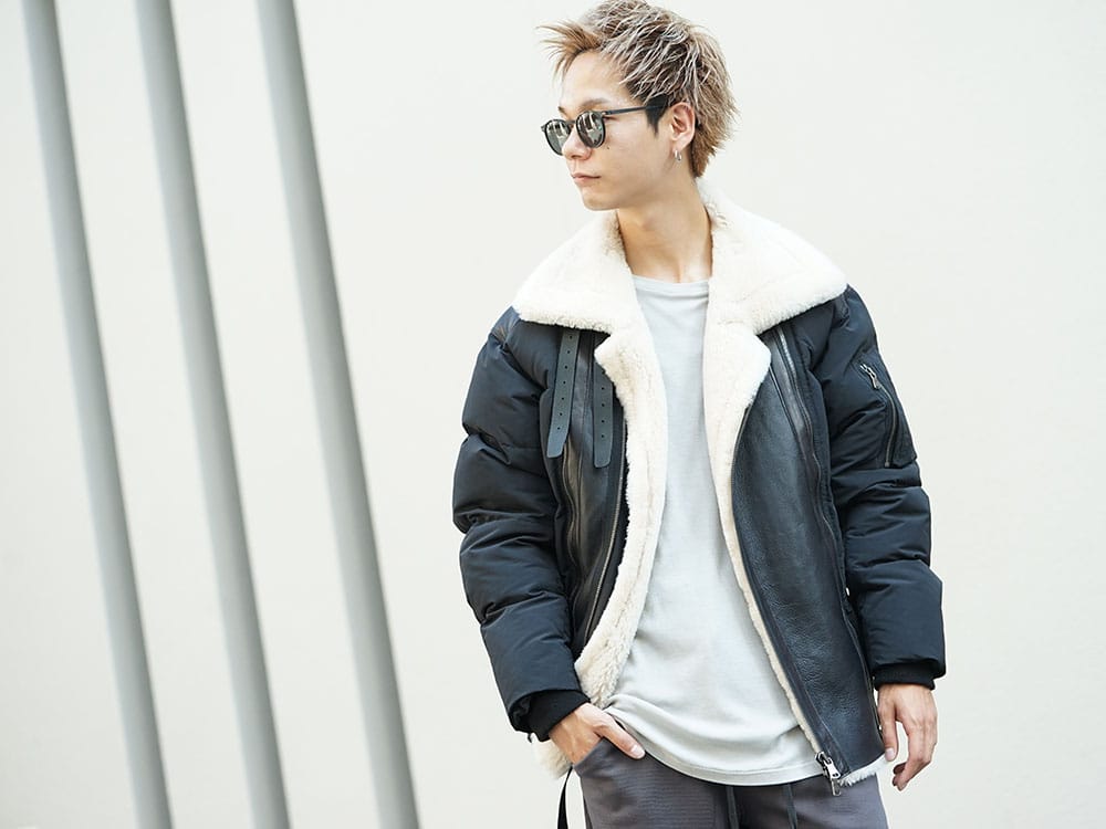 The Viridi-anne 19-20AW Black x Gray Coloring style - 2-001