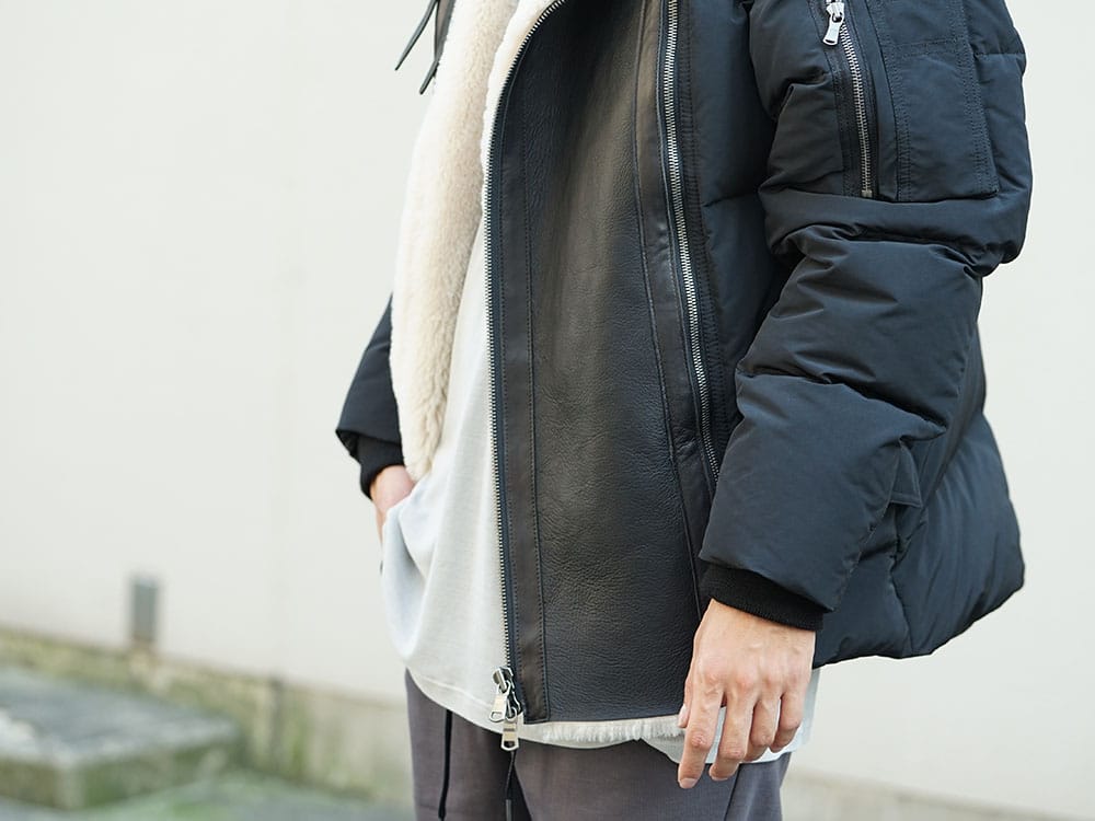 The Viridi-anne 19-20AW Black x Gray Coloring style - 2-003