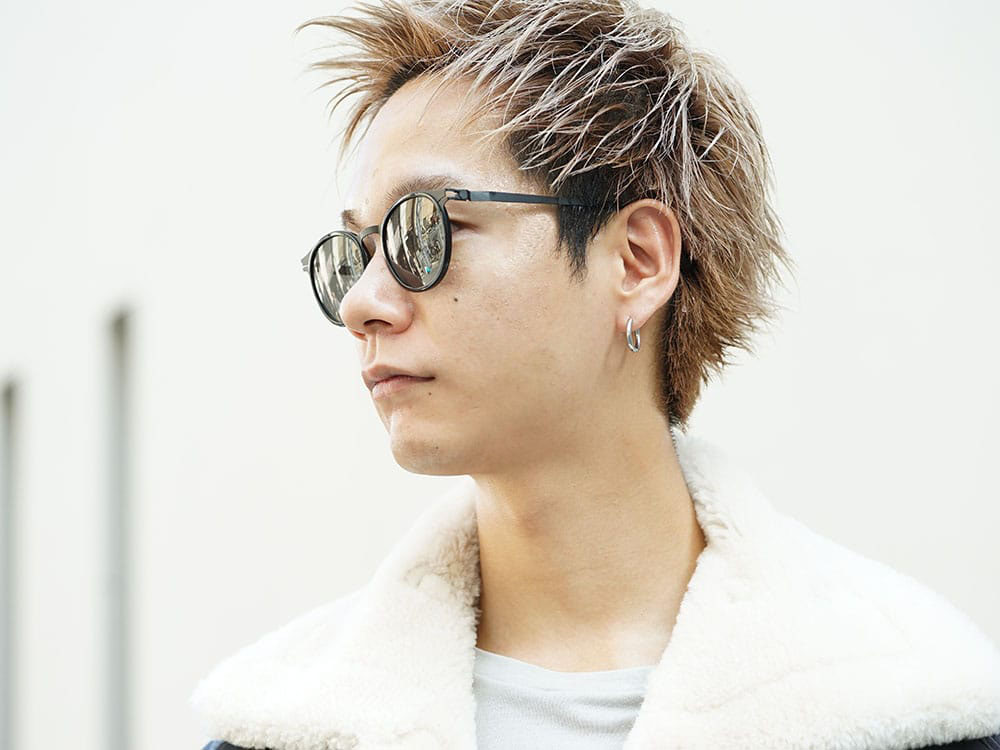 The Viridi-anne 19-20AW Black x Gray Coloring style - 4-001