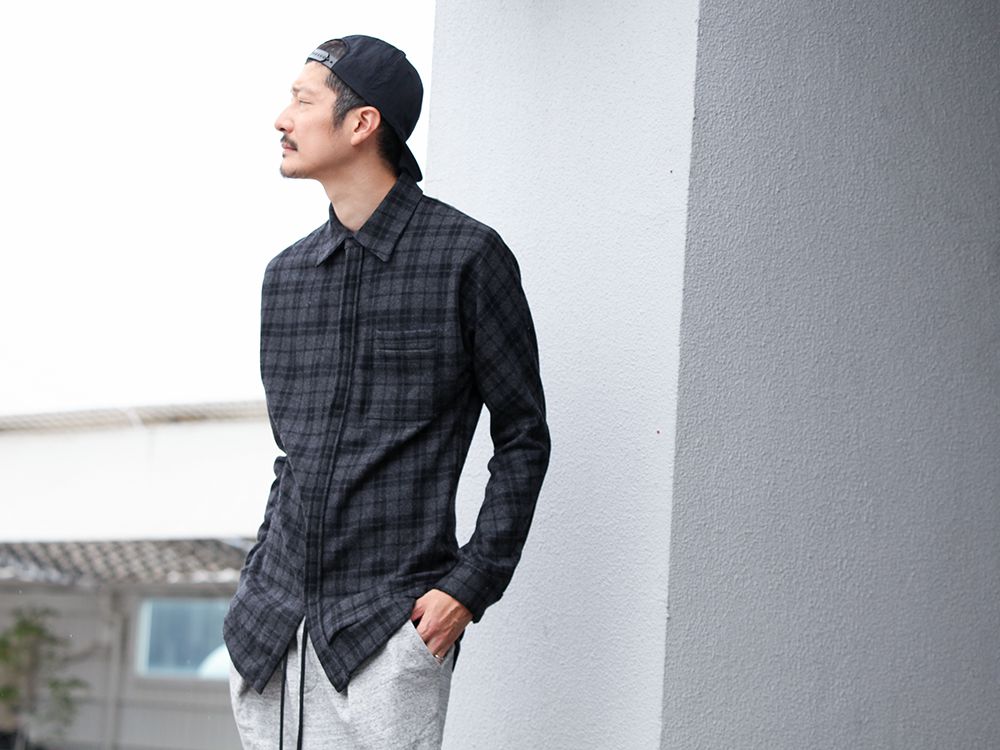 RIPVANWINKLE【 NEL LAYER SHIRTS 】STYLEと週末RIPVANWINKLE9月入荷品番のお知らせBLOG!!! - 3-004