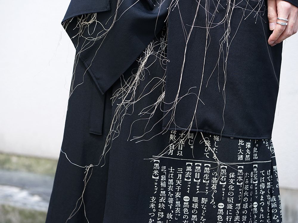 Yohji Yamamoto 19-20AW collection New Arrivals! - 1-005