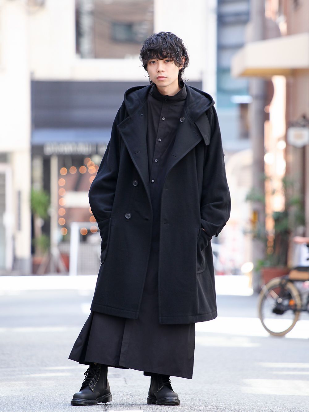 Yohji Yamamoto - ヨウジヤマモト Super Long Shirt Layered Style