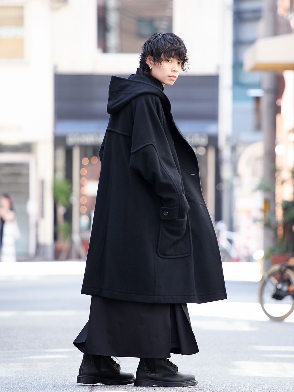 Yohji Yamamoto - ヨウジヤマモト Super Long Shirt Layered Style 