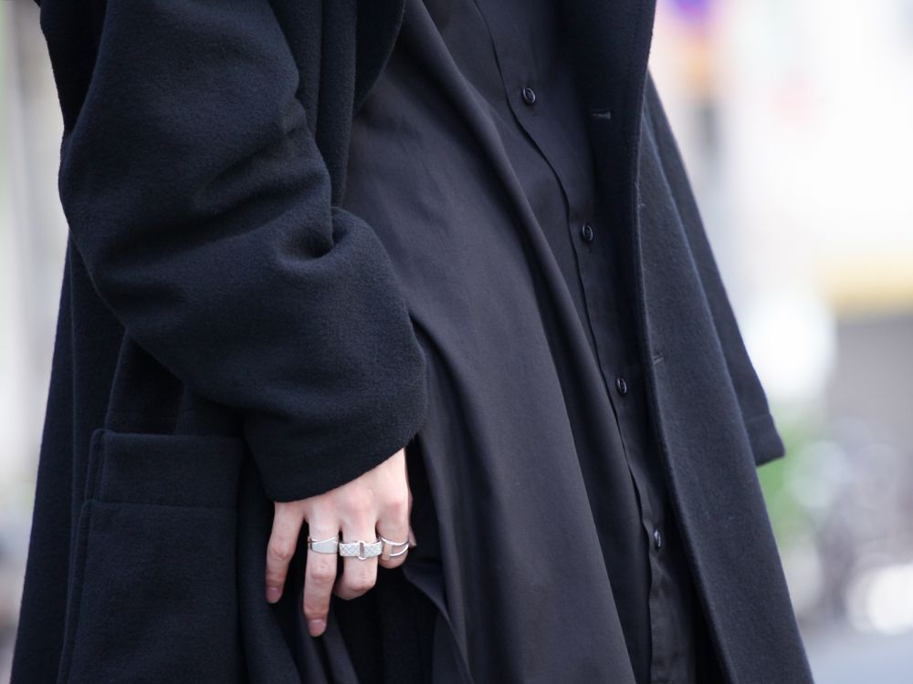 Yohji Yamamoto Super Long Shirt Layered Style - 3-002