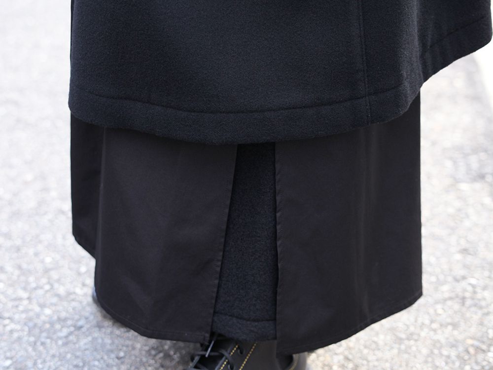 Yohji Yamamoto Super Long Shirt Layered Style - 3-005