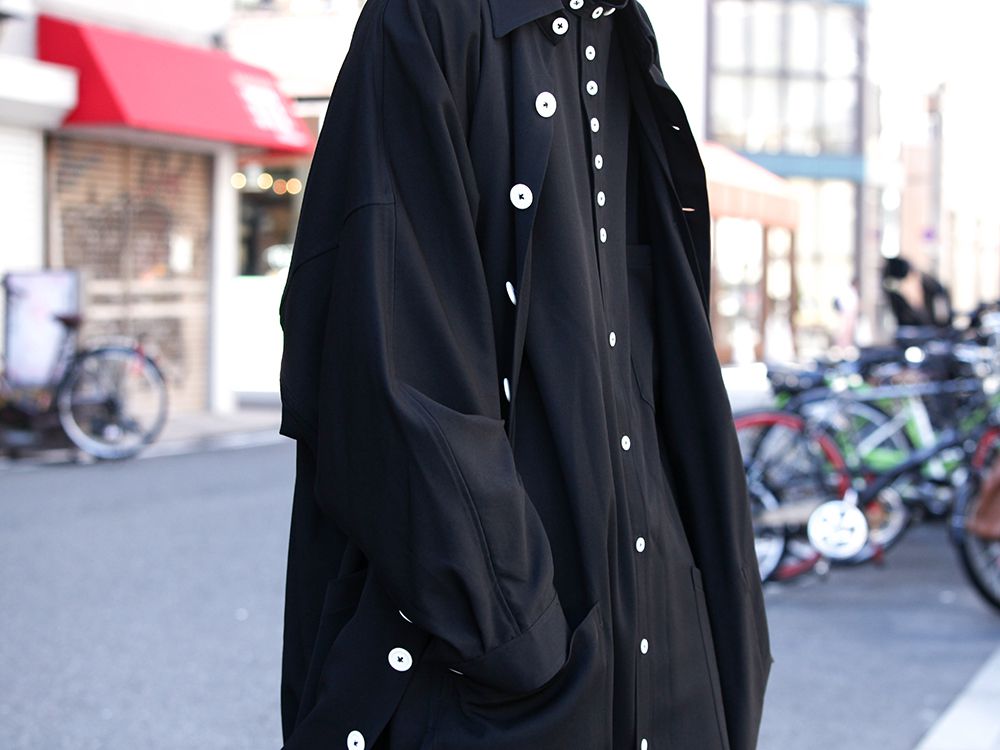 Yohji Yamamoto Gabardine Shirt Layered Style - 2-005