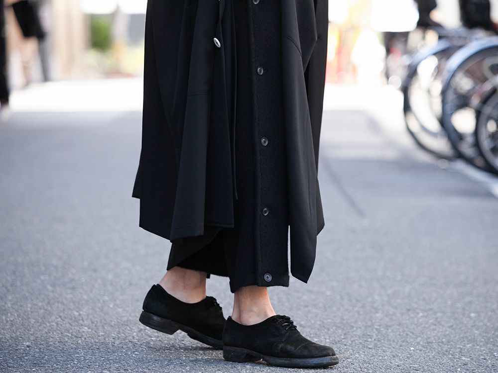Yohji Yamamoto Gabardine Shirt Layered Style - 3-002