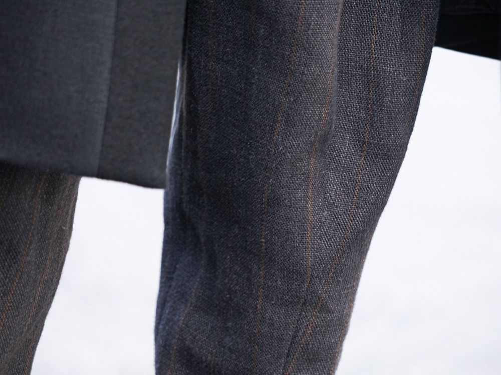 DEVOA Patchwork Coat and Scarf Combination Style - 3-004