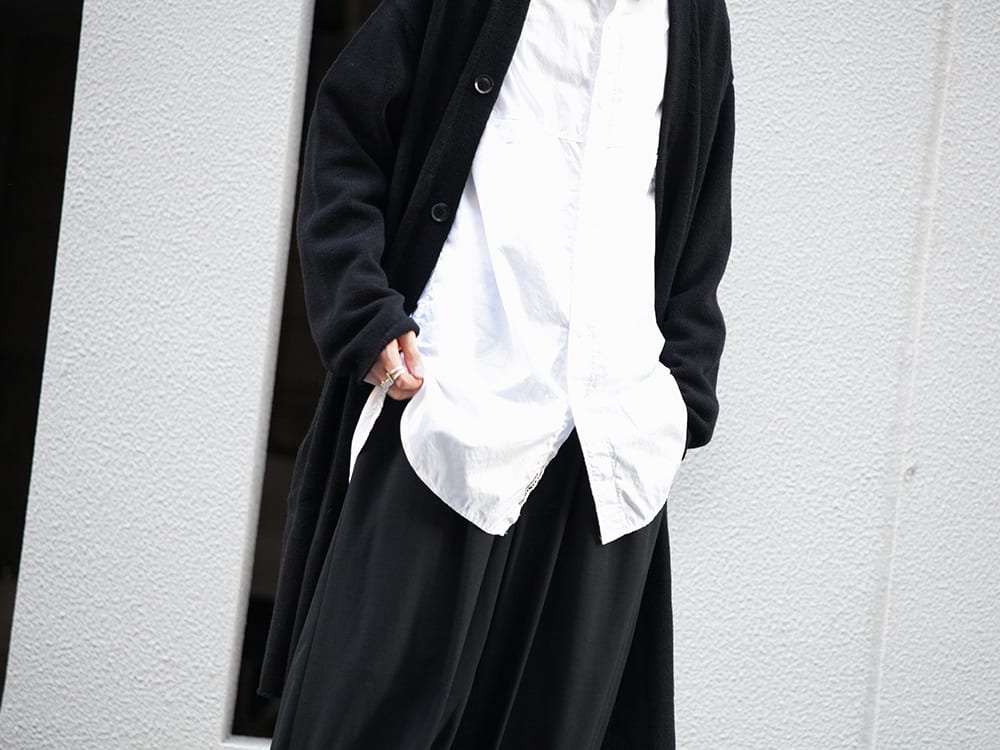 Yohji Yamamoto Message Knit Cardigan Style - 2-002