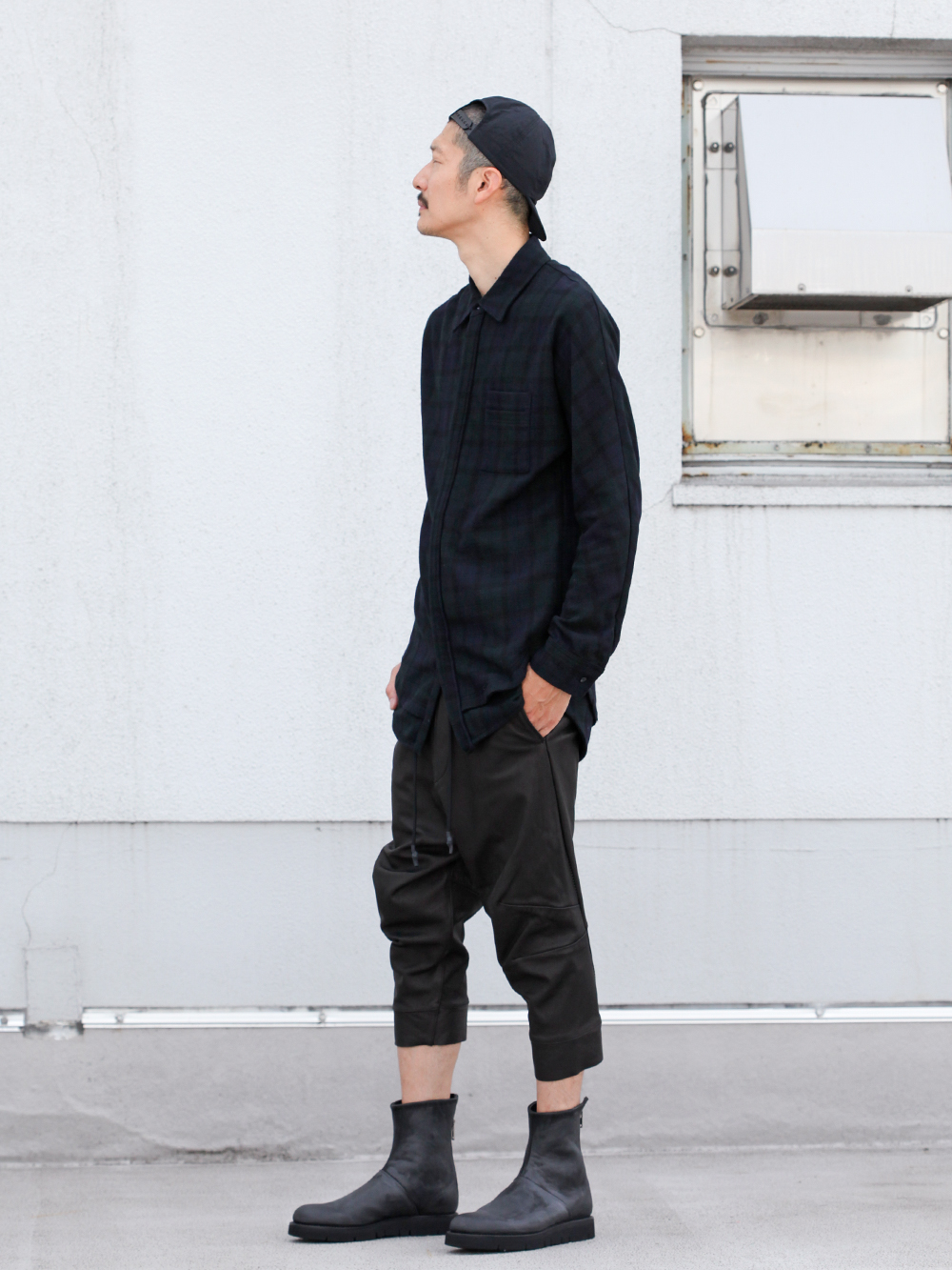 LOGY kyoto The Viridi-anne [ 3layer Wrinkled Down Jacket ] Style