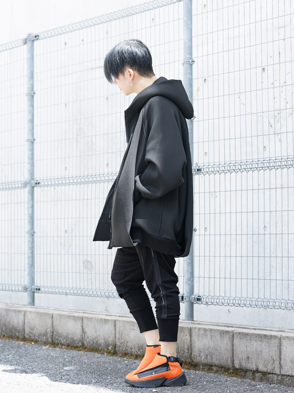 NILøS 19-20AW OVERTUCK HOODED JACKET Styling!! - 1-002