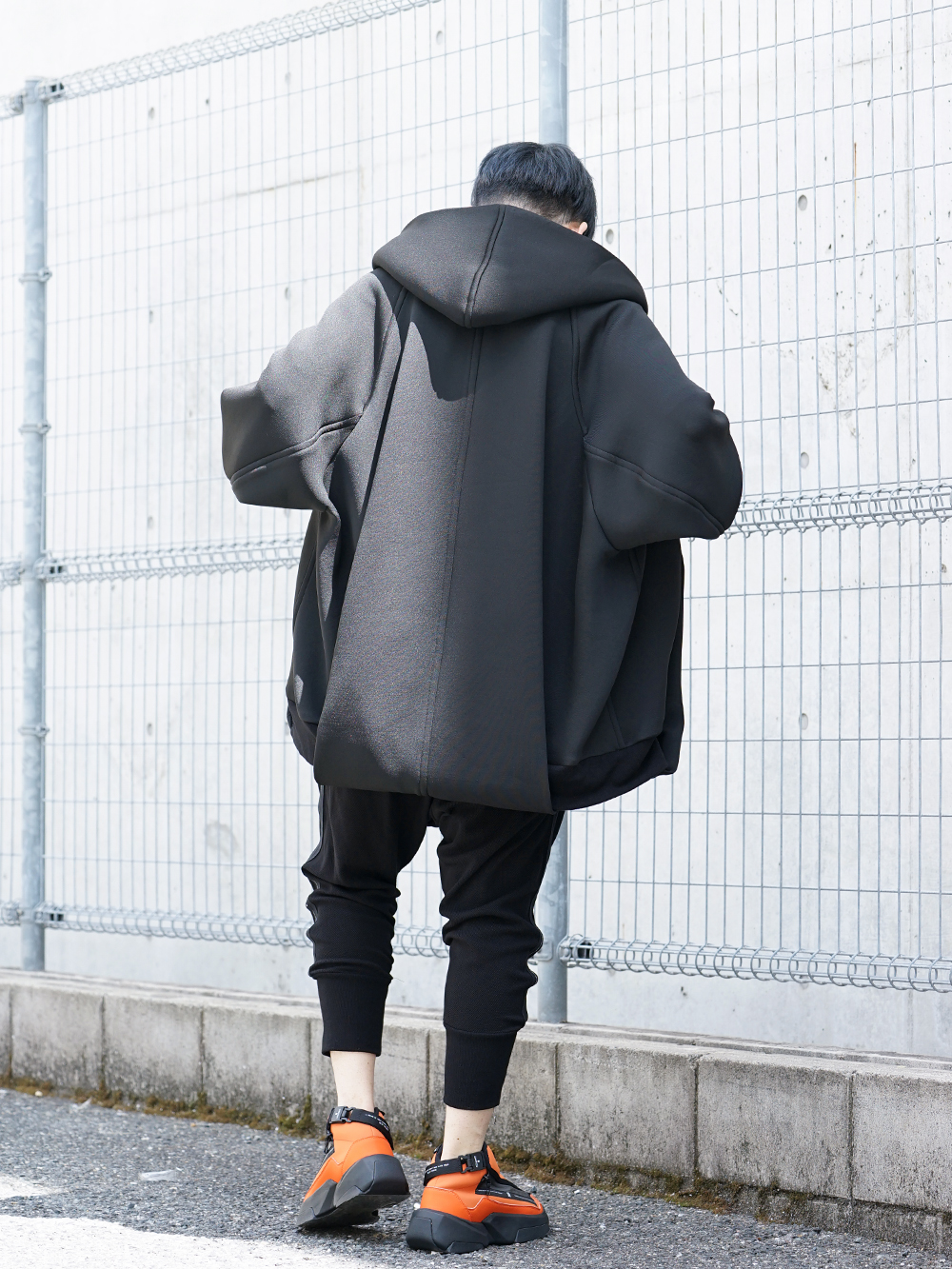 NILøS 19-20AW OVERTUCK HOODED JACKET Styling!! - 1-003