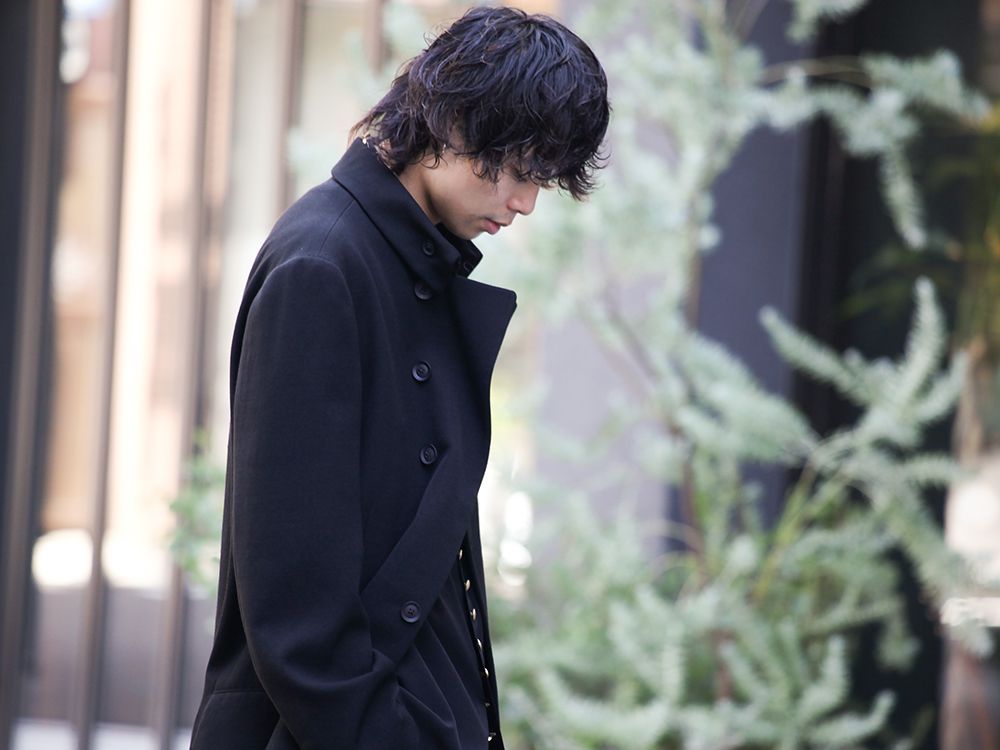Yohji Yamamamoto 19-20AW Gold Button Accent Style - 2-005