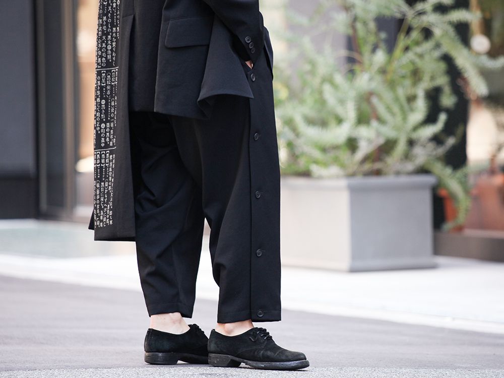 Yohji Yamamamoto 19-20AW Gold Button Accent Style - 3-004