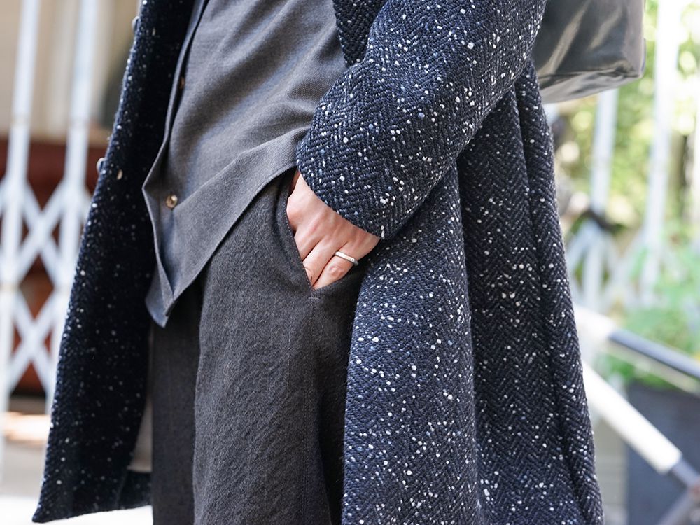 IS x hannibal 19-20AW Hooded Coat Style - 3-003