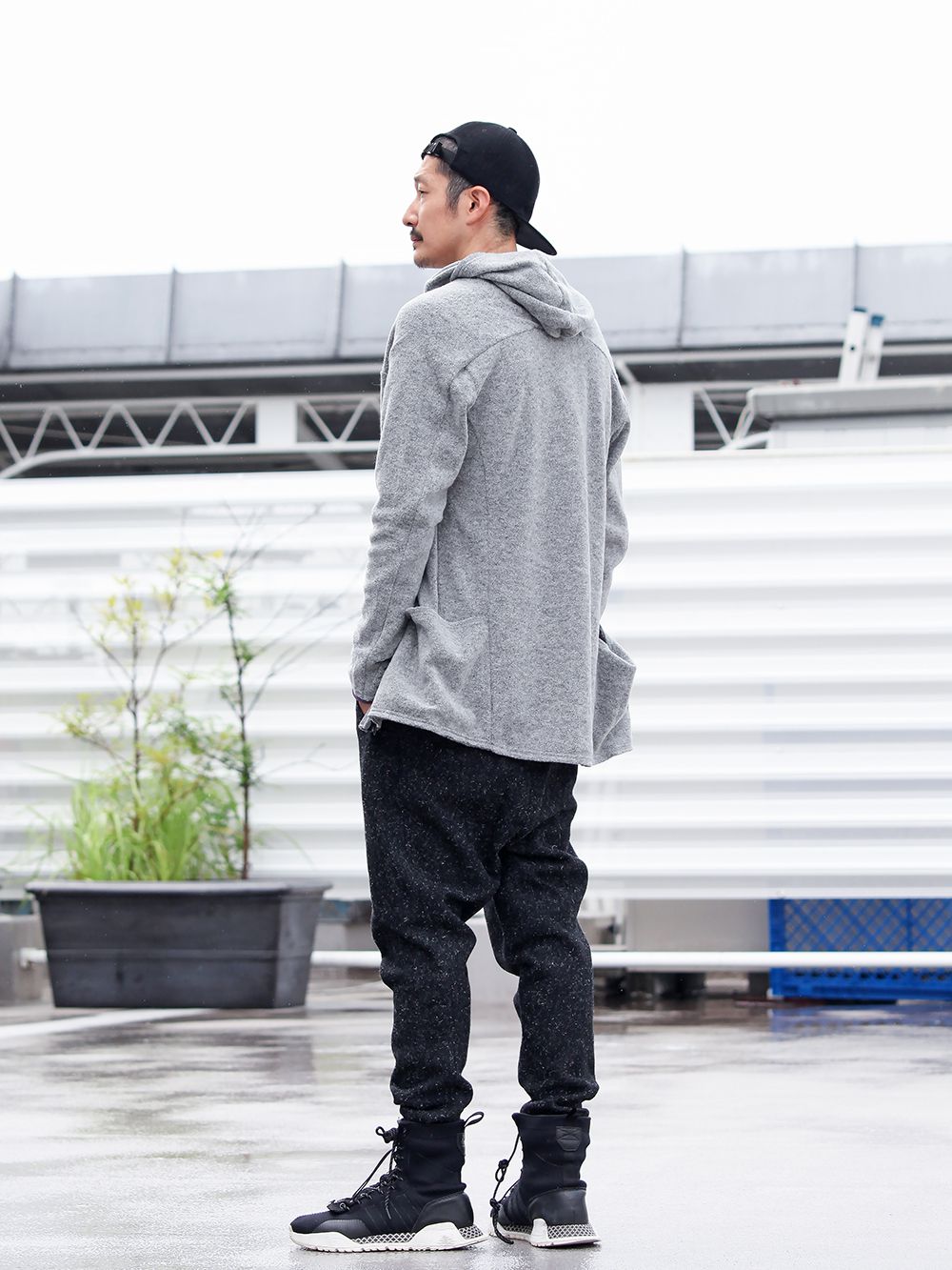 .LOGY kyoto RIPVANWINKLE【 CROSS NECK HOODY 】STYLING!!! - 1-004